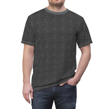 Iron Chainmail Unisex Cut & Sew Tee - Proptaku Cosplay Studio