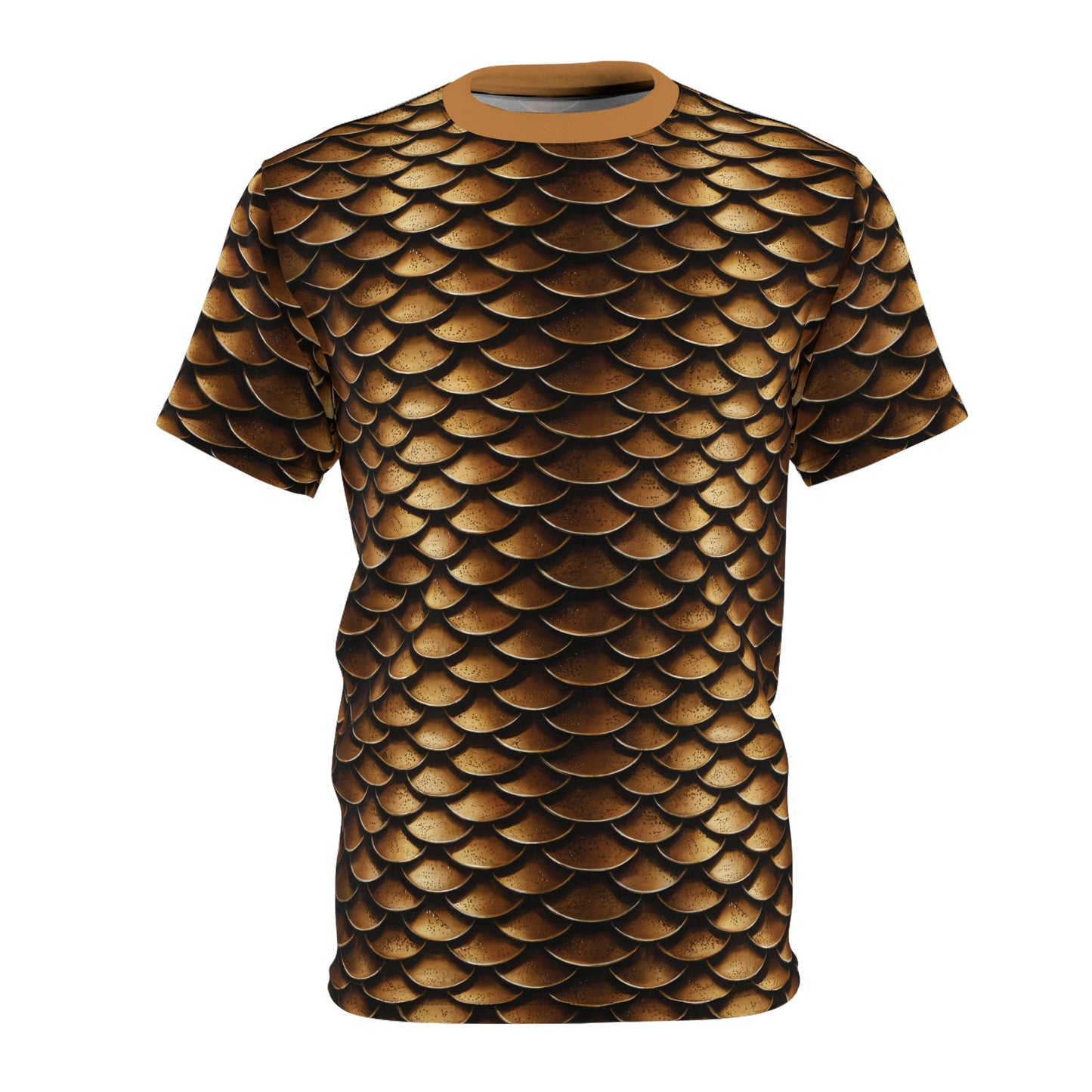 Bronze Scale Pattern T‑Shirt