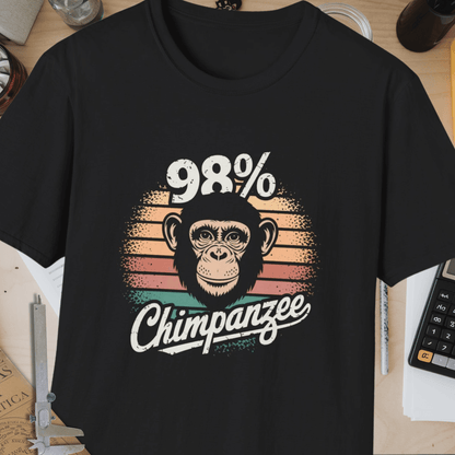 98% Chimpanzee Unisex Softstyle T-Shirt