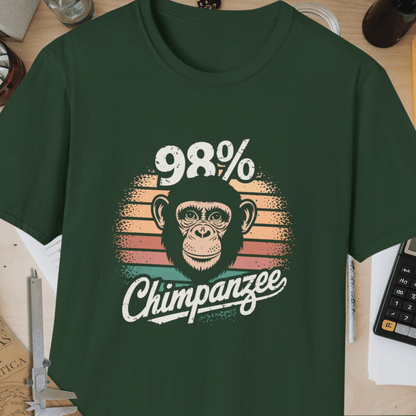 98% Chimpanzee Unisex Softstyle T-Shirt