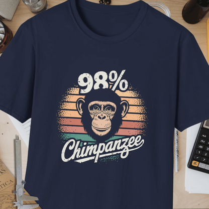 98% Chimpanzee Unisex Softstyle T-Shirt