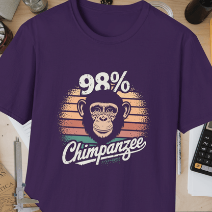 98% Chimpanzee Unisex Softstyle T-Shirt