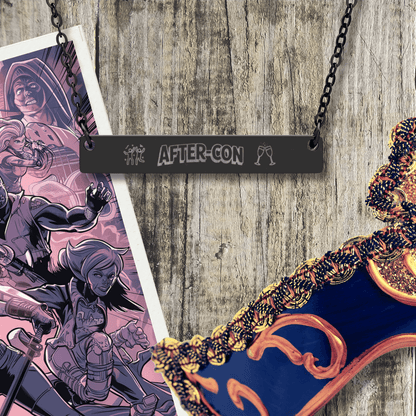 After-Con Horizontal Bar Necklace