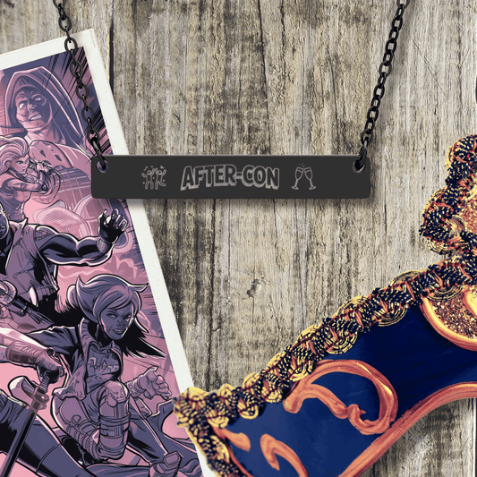 After-Con Horizontal Bar Necklace