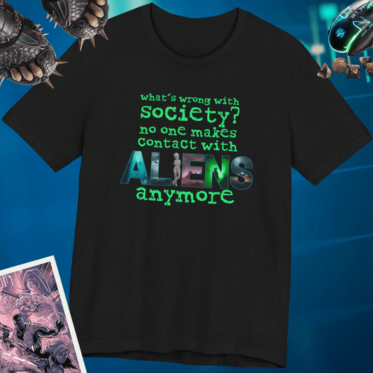 Aliens Anymore Jersey Short Sleeve Tee