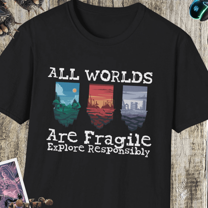 All Worlds Unisex Softstyle T-Shirt