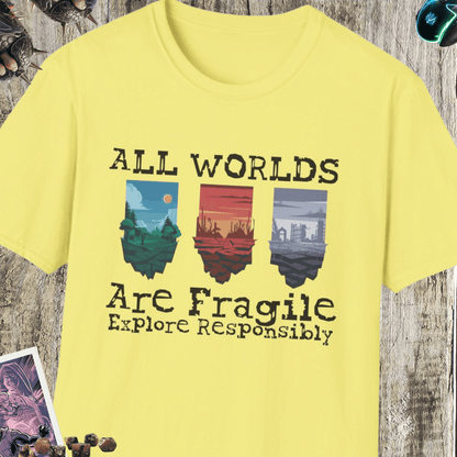 All Worlds Unisex Softstyle T-Shirt