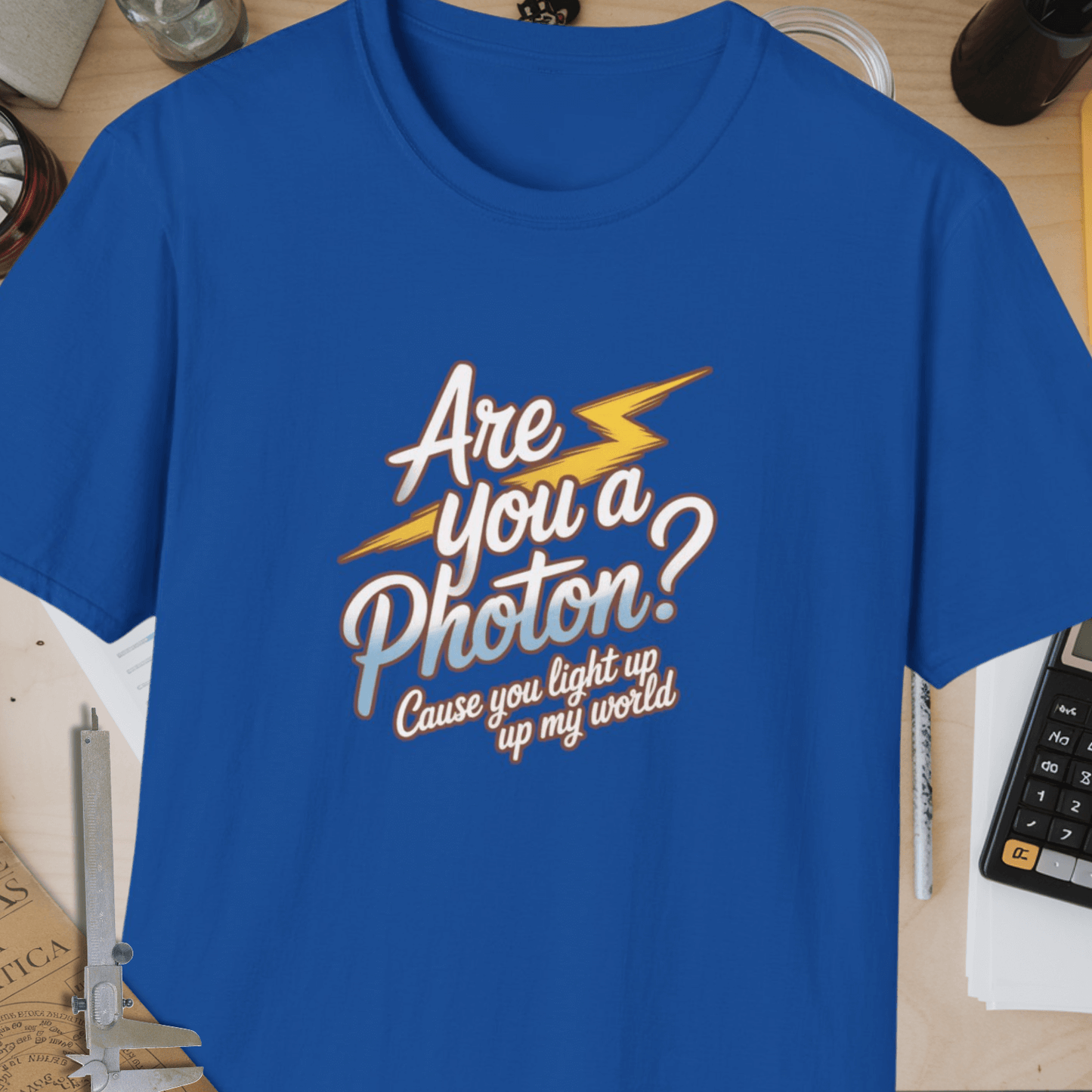 Are You A Photon Unisex Softstyle T-Shirt