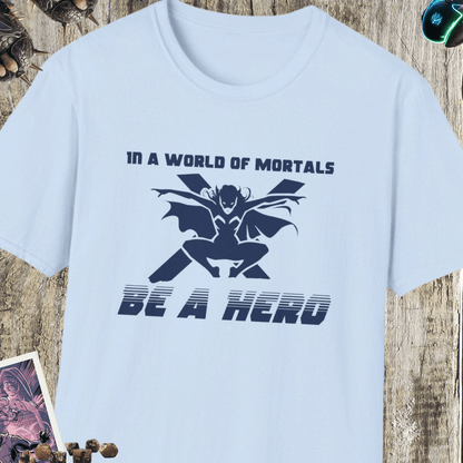 Be A Hero Unisex Softstyle T-Shirt