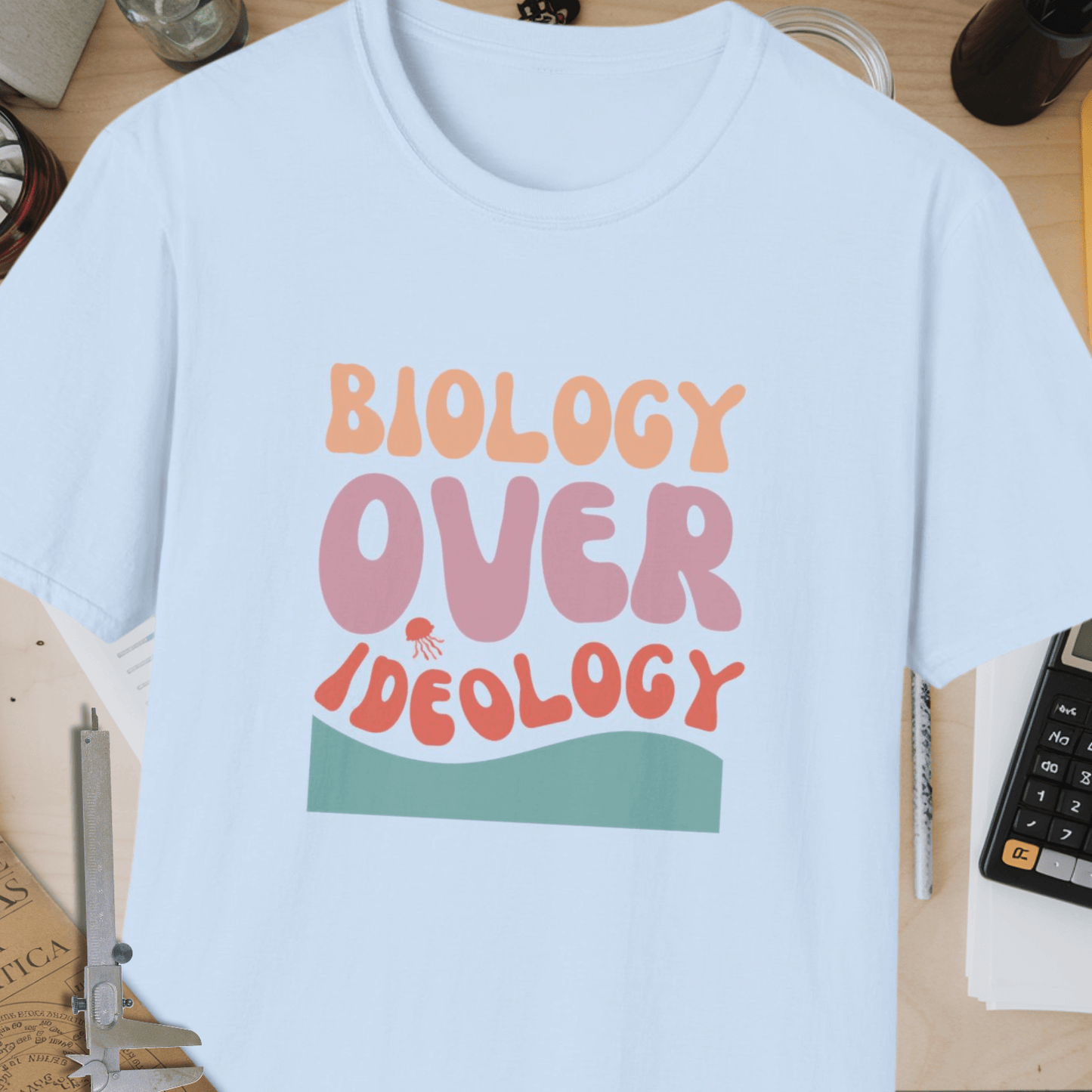 Biology Over Ideology Unisex Softstyle T-Shirt