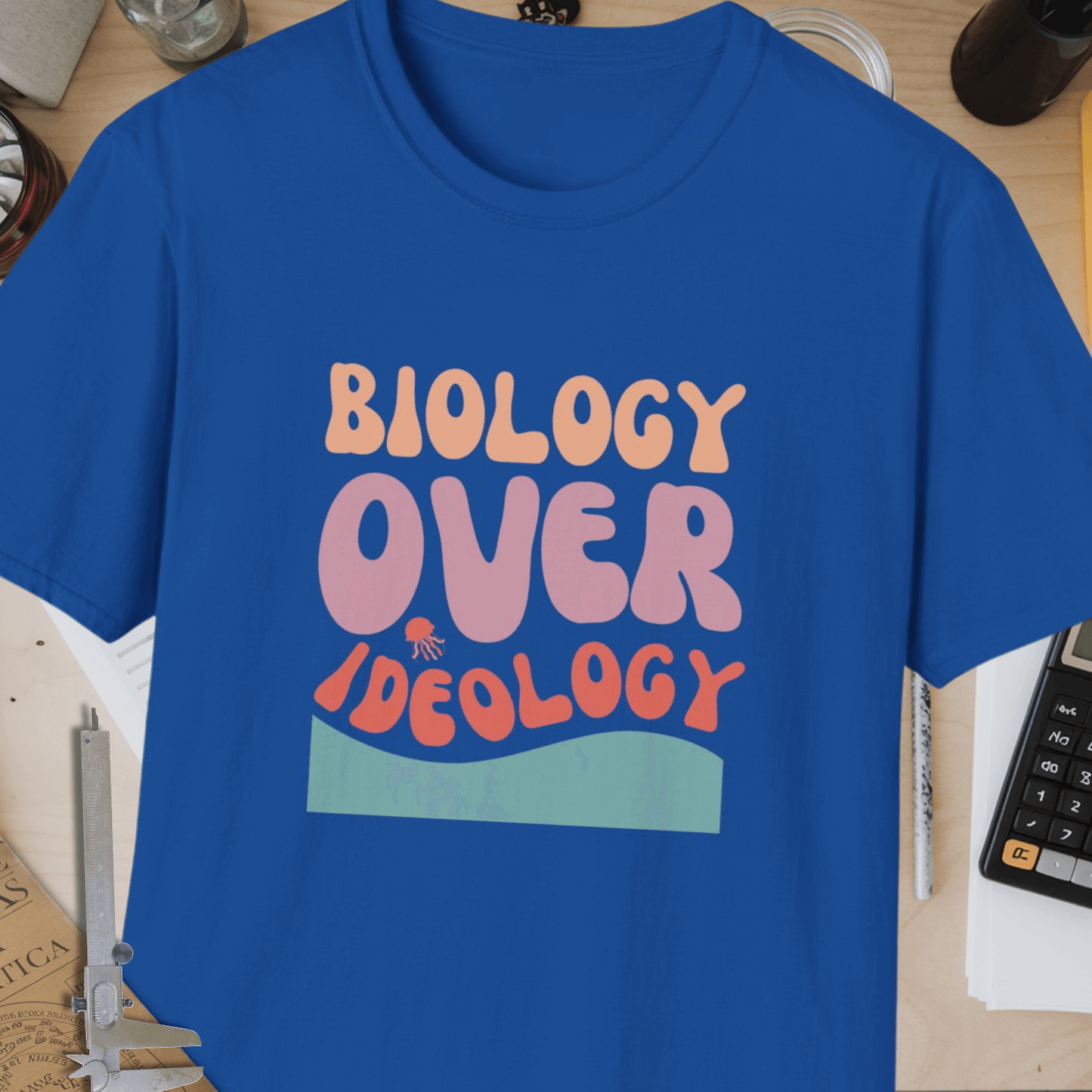 Biology Over Ideology Unisex Softstyle T-Shirt