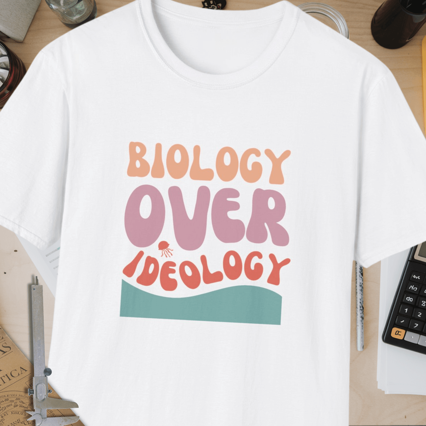 Biology Over Ideology Unisex Softstyle T-Shirt