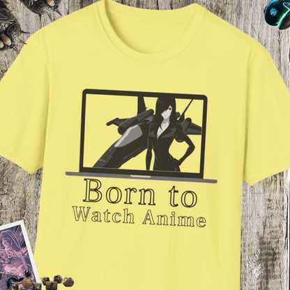 Born To Watch Anime Unisex Softstyle T-Shirt