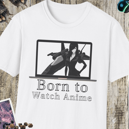 Born To Watch Anime Unisex Softstyle T-Shirt