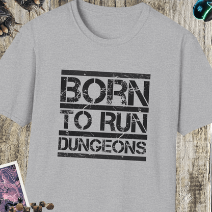 Born to Run Dungeons Unisex Softstyle T-Shirt