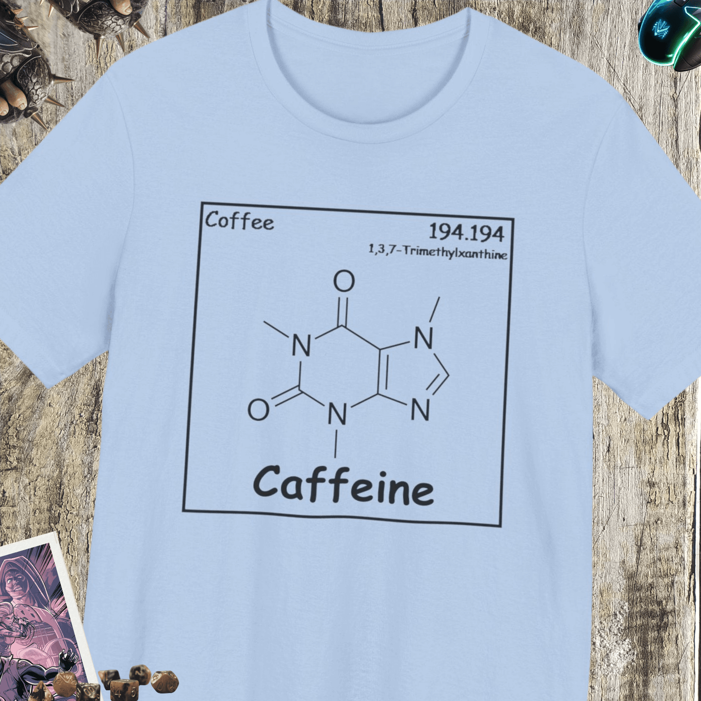 Caffeine Jersey Short Sleeve Tee