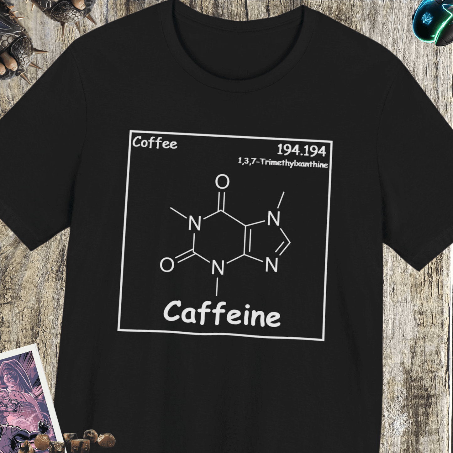 Caffeine Jersey Short Sleeve Tee