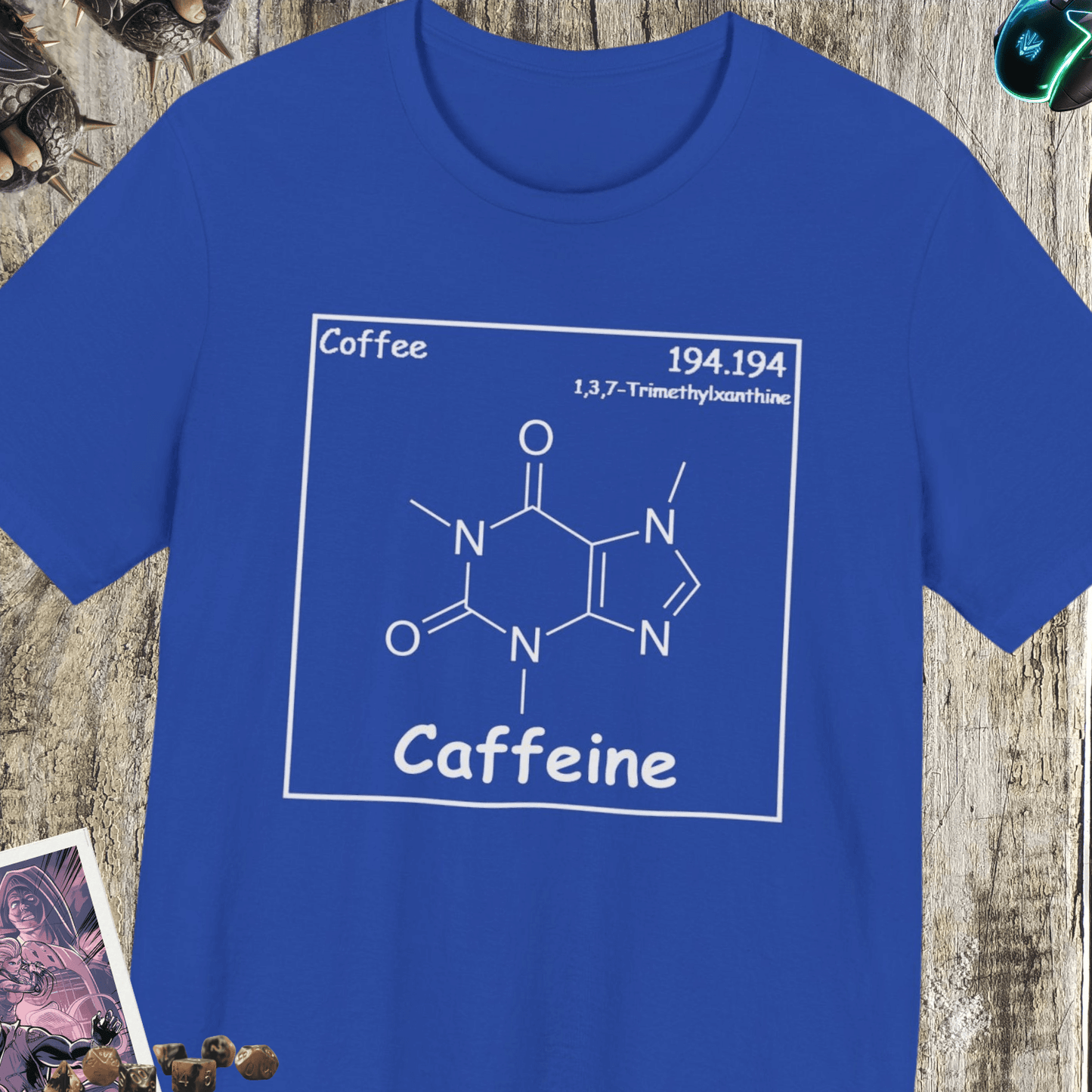 Caffeine Jersey Short Sleeve Tee