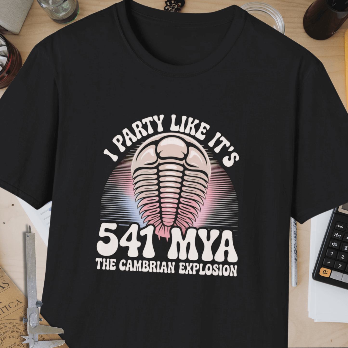 Cambrian Explosion Unisex Softstyle T-Shirt