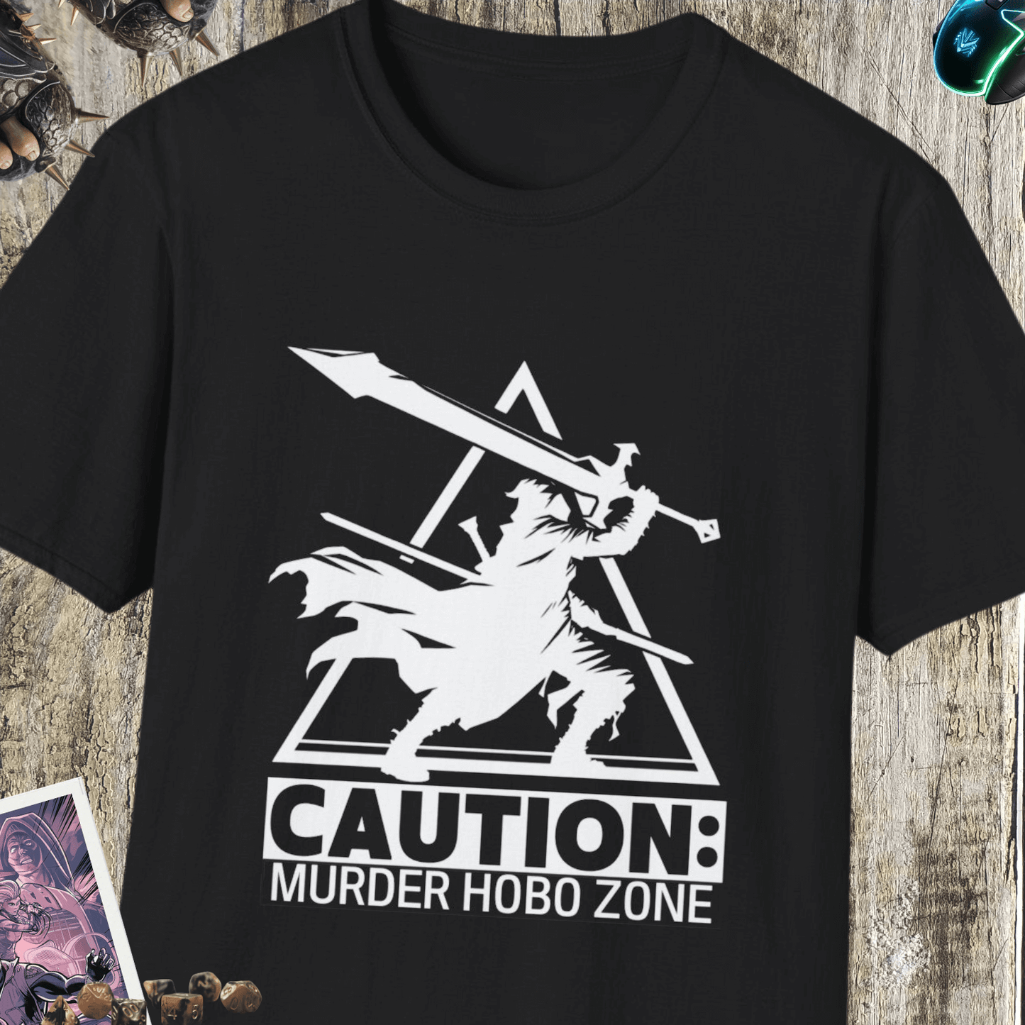 Caution Softstyle T-Shirt