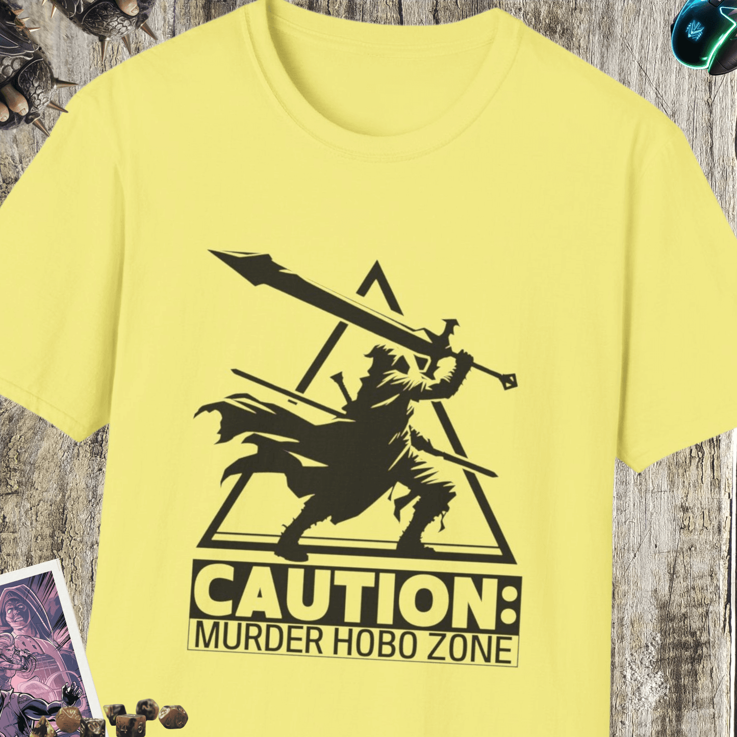 Caution Softstyle T-Shirt