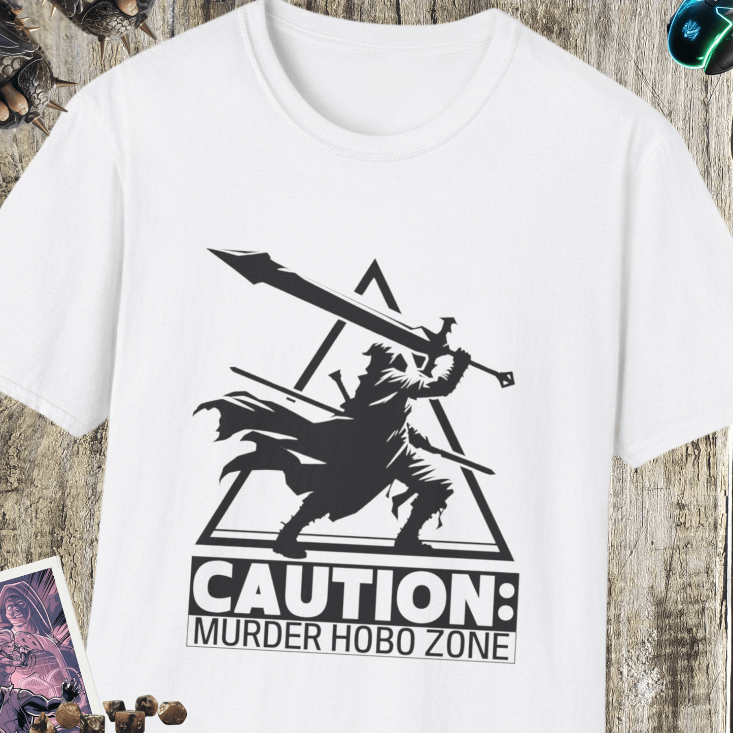 Caution Softstyle T-Shirt