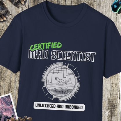 Certified Mad Scientist Unisex Softstyle T-Shirt