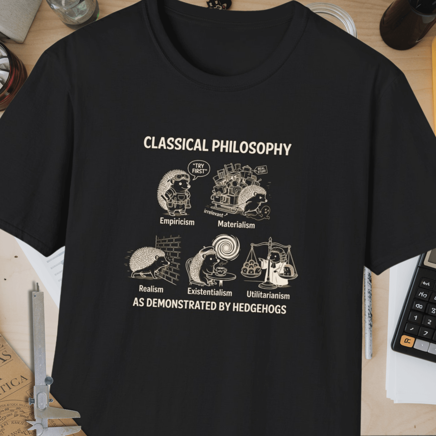 Classical Philosophy Unisex Softstyle T-Shirt
