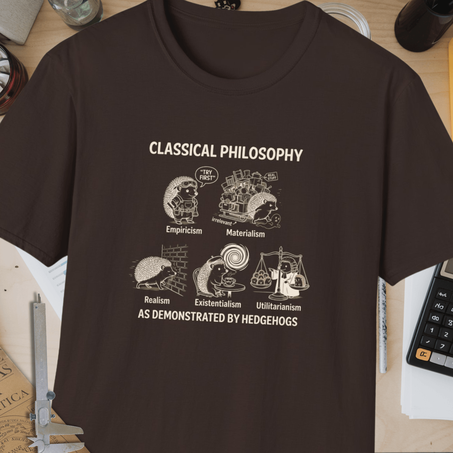 Classical Philosophy Unisex Softstyle T-Shirt