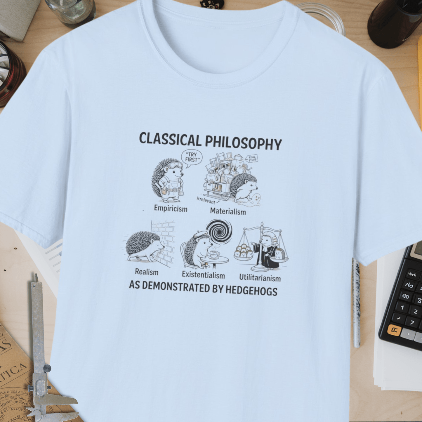 Classical Philosophy Unisex Softstyle T-Shirt
