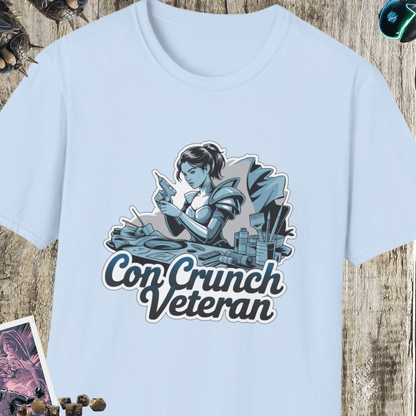 Con Crunch Veteran Unisex Softstyle T-Shirt