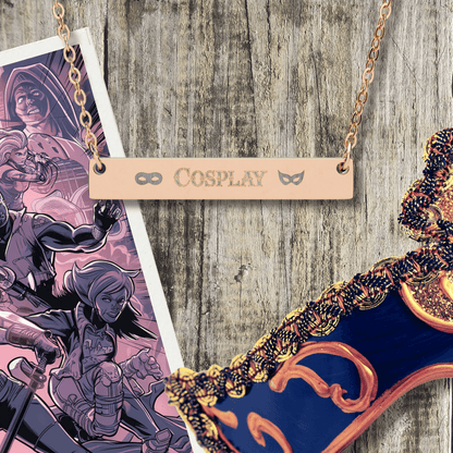 Cosplay Horizontal Bar Necklace