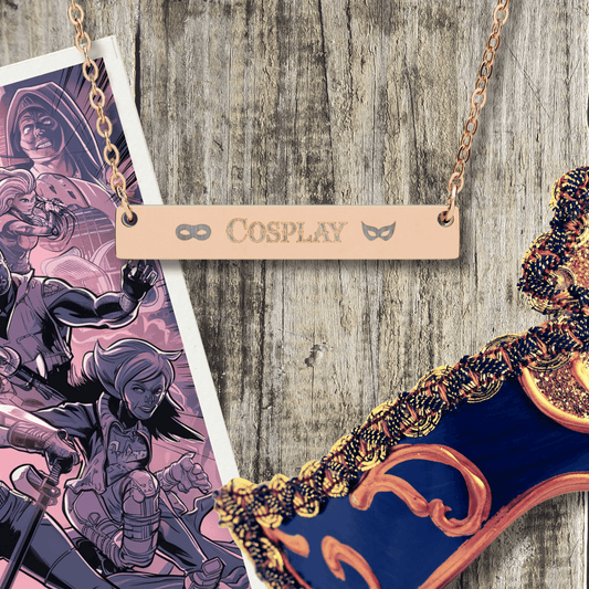Cosplay Horizontal Bar Necklace