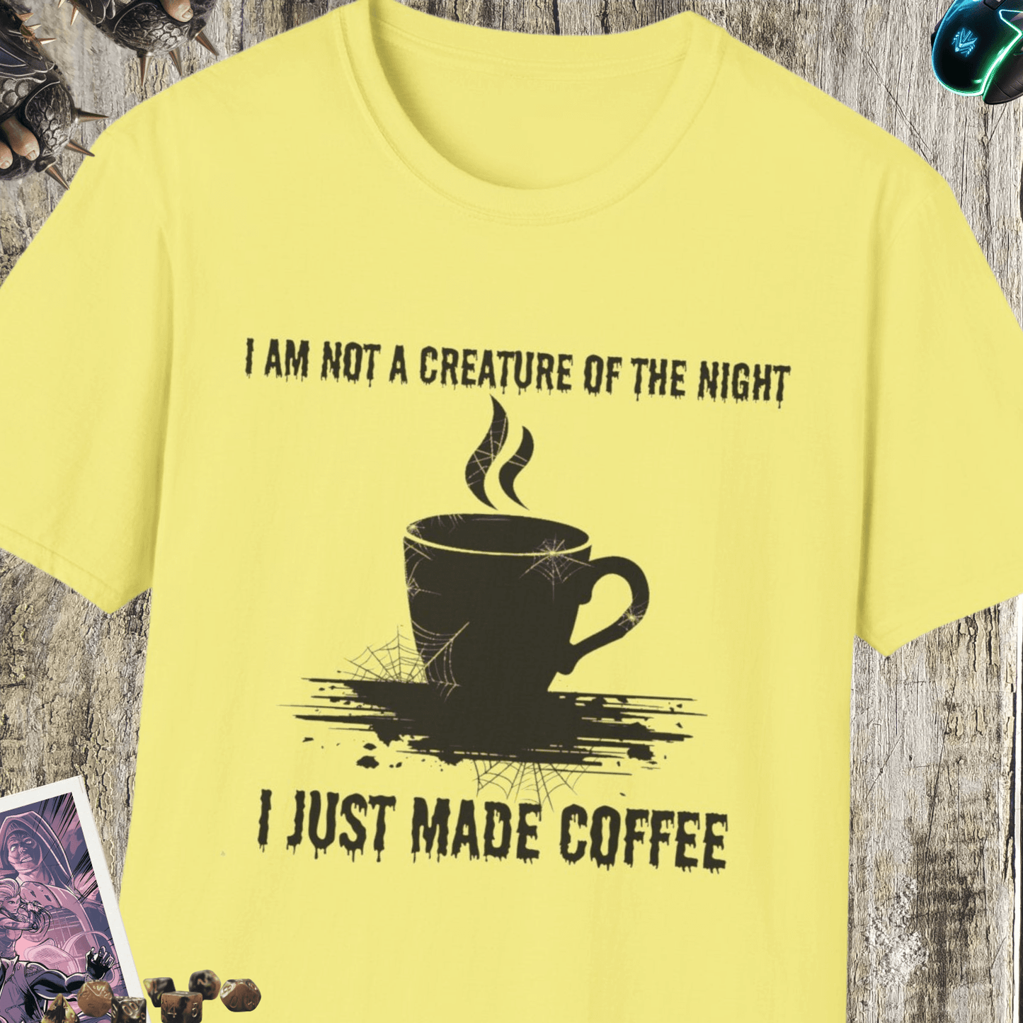 Creature Of The Night Unisex Softstyle T-Shirt