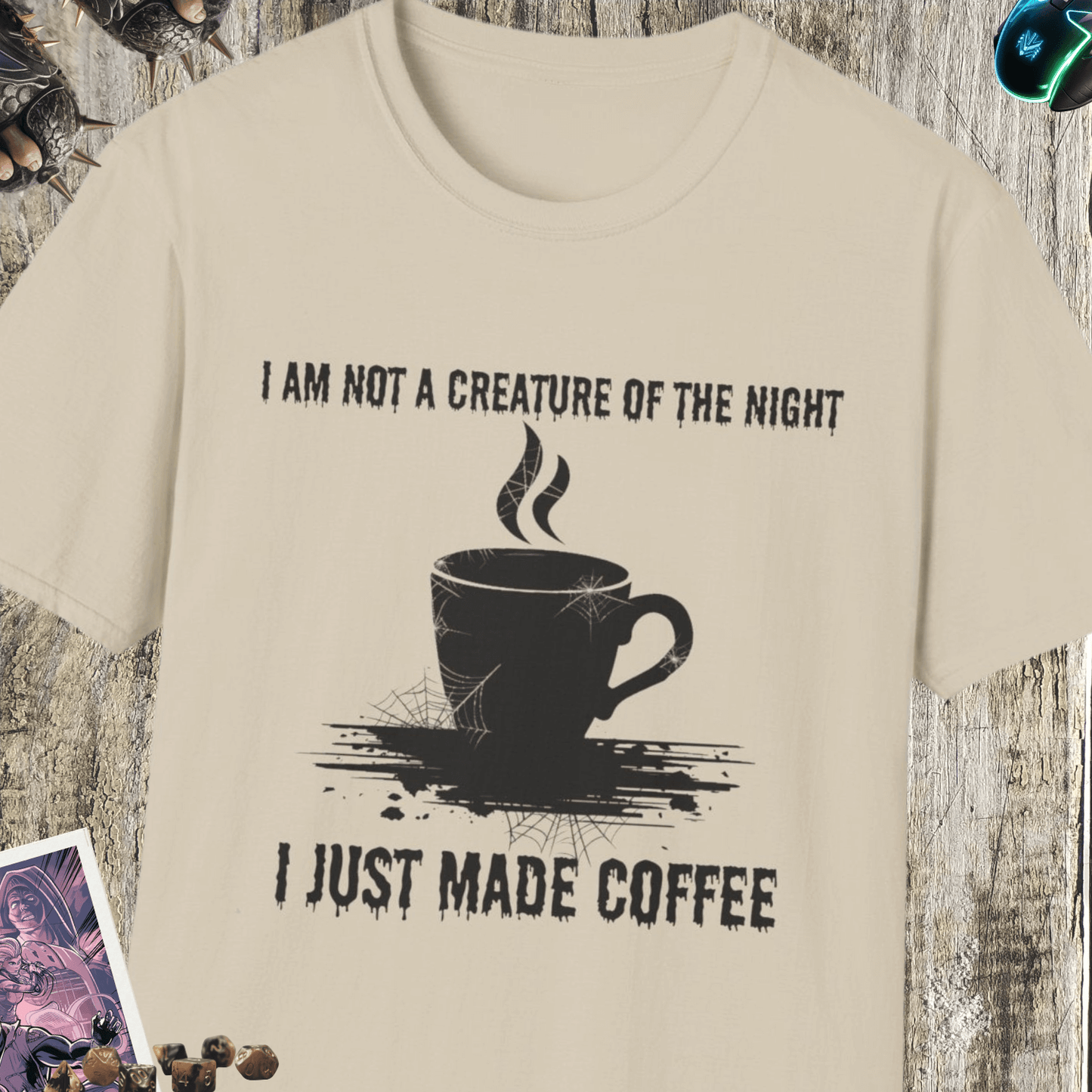 Creature Of The Night Unisex Softstyle T-Shirt