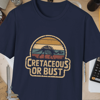 Cretaceous Or Bust Unisex Softstyle T-Shirt