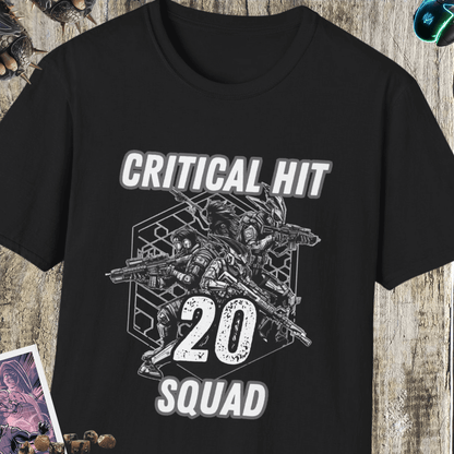 Critical Hit Squad Unisex Softstyle T-Shirt