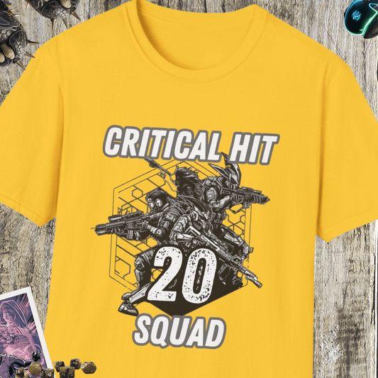 Critical Hit Squad Unisex Softstyle T-Shirt