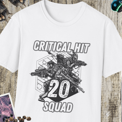 Critical Hit Squad Unisex Softstyle T-Shirt