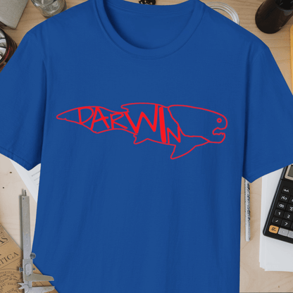 Darwin Fish Softstyle T-Shirt