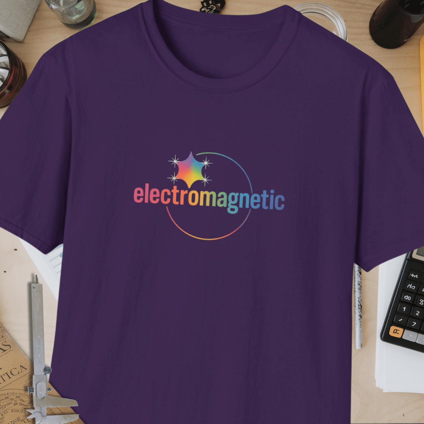 Electromagnetic Unisex Softstyle T-Shirt