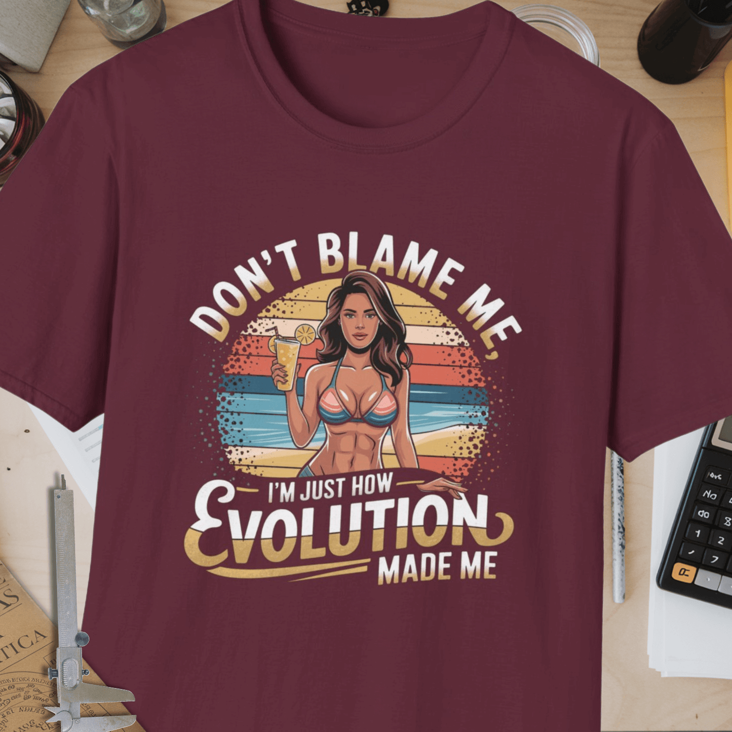 Evolution Made Me Unisex Softstyle T-Shirt