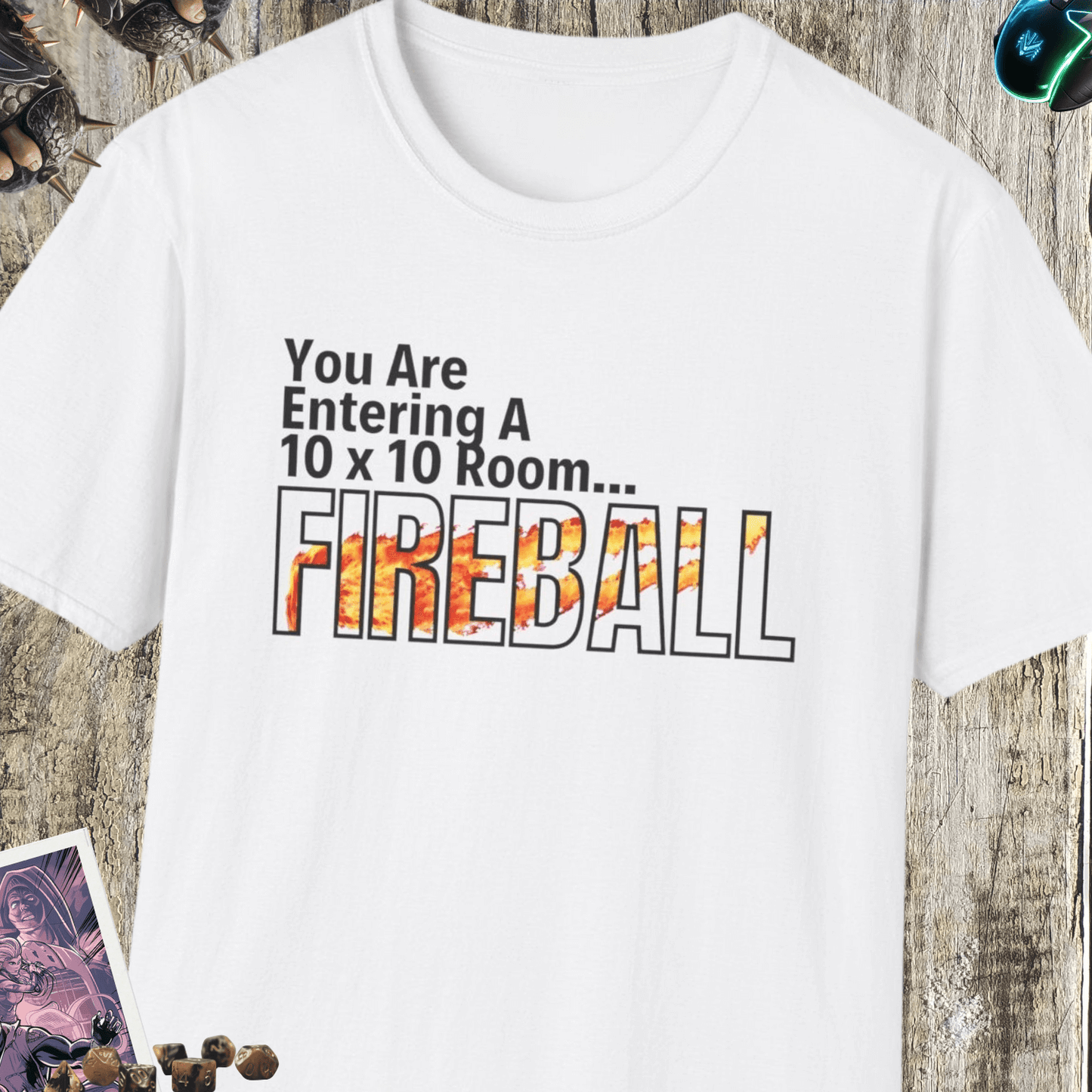 Fireball! Unisex Softstyle T-Shirt