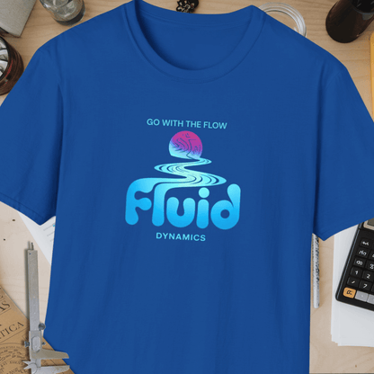 Fluid Dynamics Unisex Softstyle T-Shirt