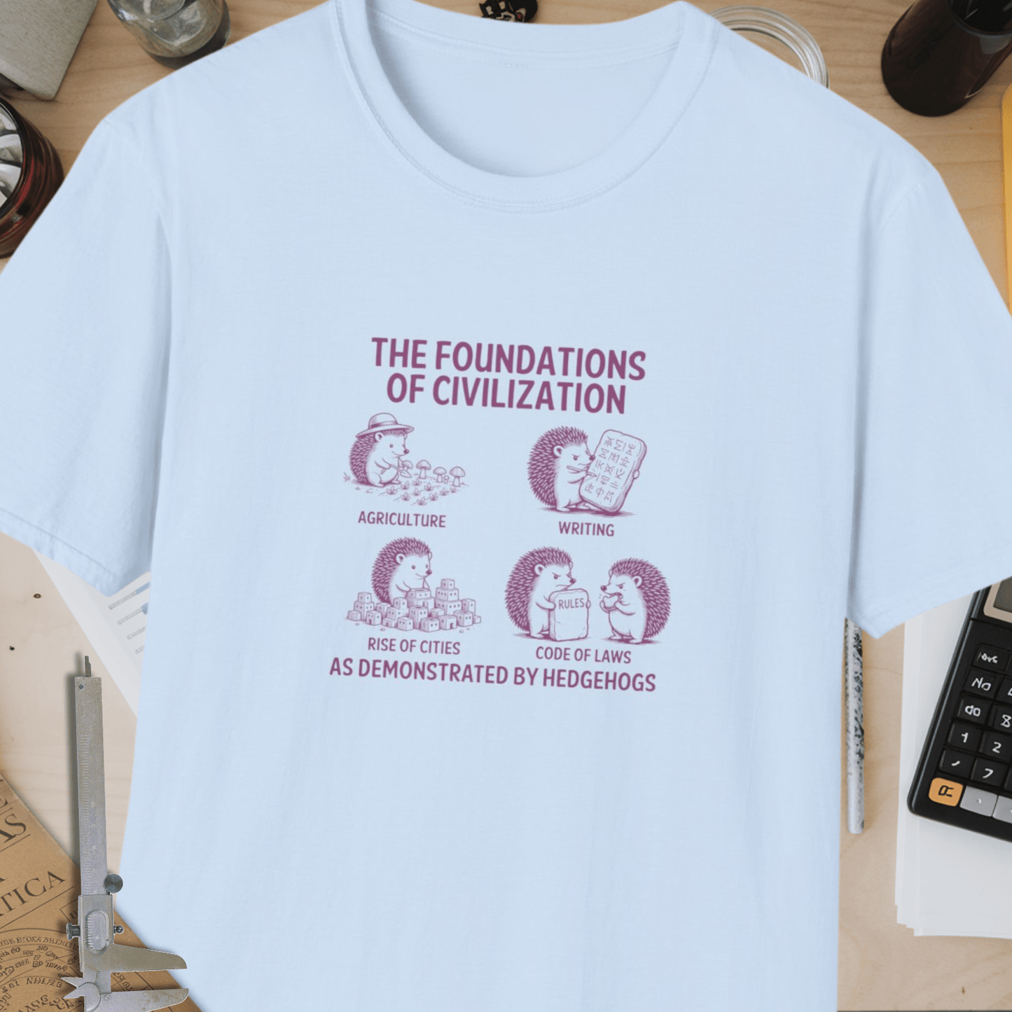 Foundations of Civilization Unisex Softstyle T-Shirt