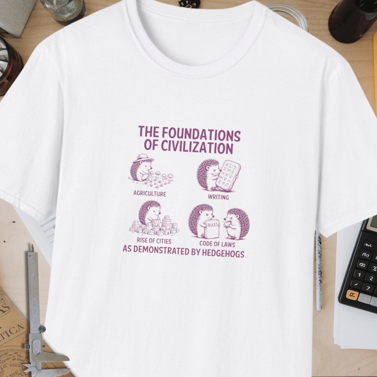 Foundations of Civilization Unisex Softstyle T-Shirt