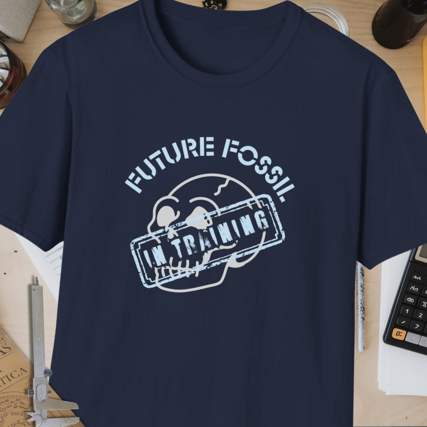 Future Fossil in Training Unisex Softstyle T-Shirt