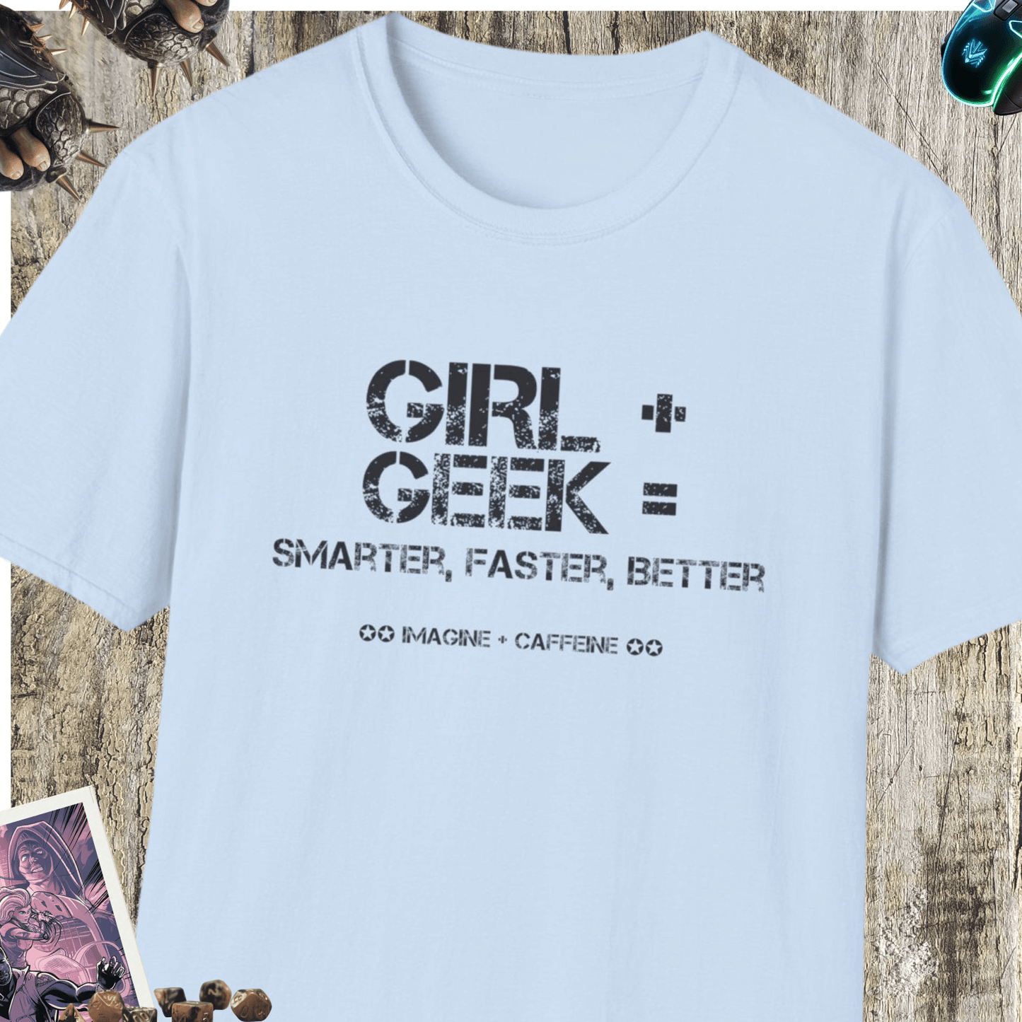 Girl + Geek Unisex Softstyle T-Shirt