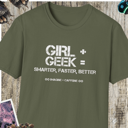 Girl + Geek Unisex Softstyle T-Shirt