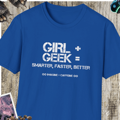 Girl + Geek Unisex Softstyle T-Shirt